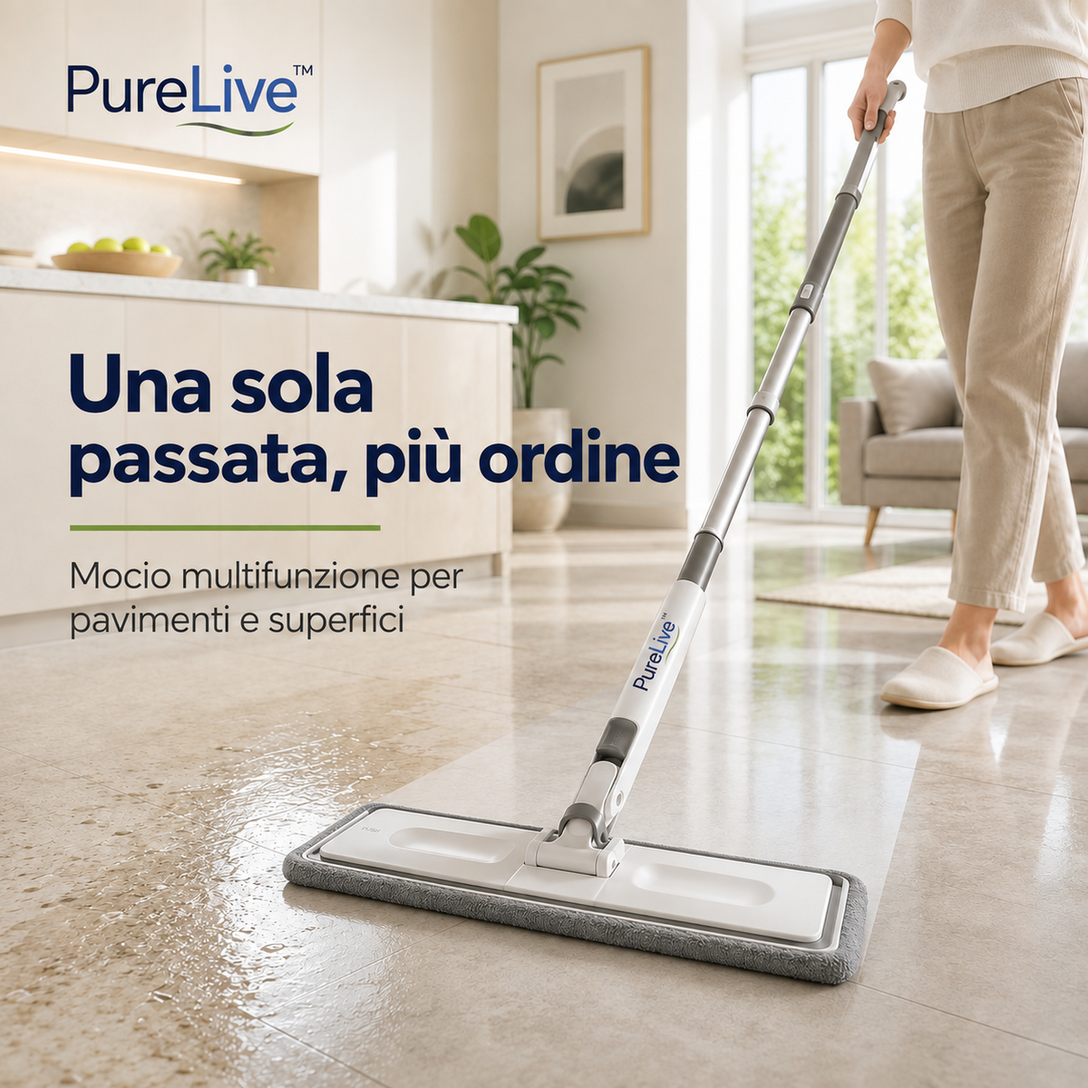 PureLive™ SurfaceMop – Mocio Lavasuperfici Multifunzione